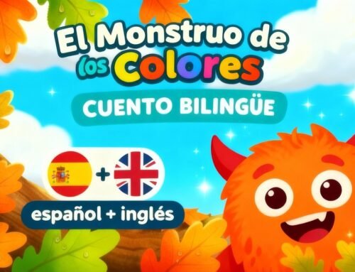 🎨👾 El Monstruo de Colores y sus Emociones 🌈 | Cuento Bilingüe Español – Inglés