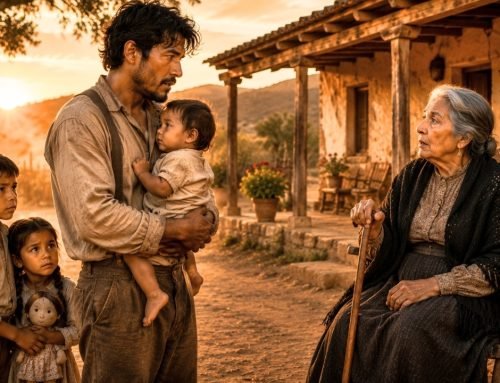 “Usted está sola… y mis Hijos jamás Tuvieron una Abuela. Permítanos quedarnos”, Dijo el Padre Solo